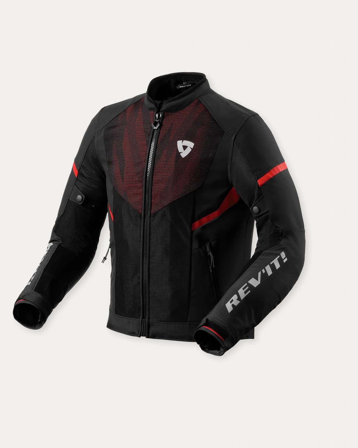FJT333, Текстильная мотокуртка, REVIT Hyperspeed 2 GT Air Black Neon Red