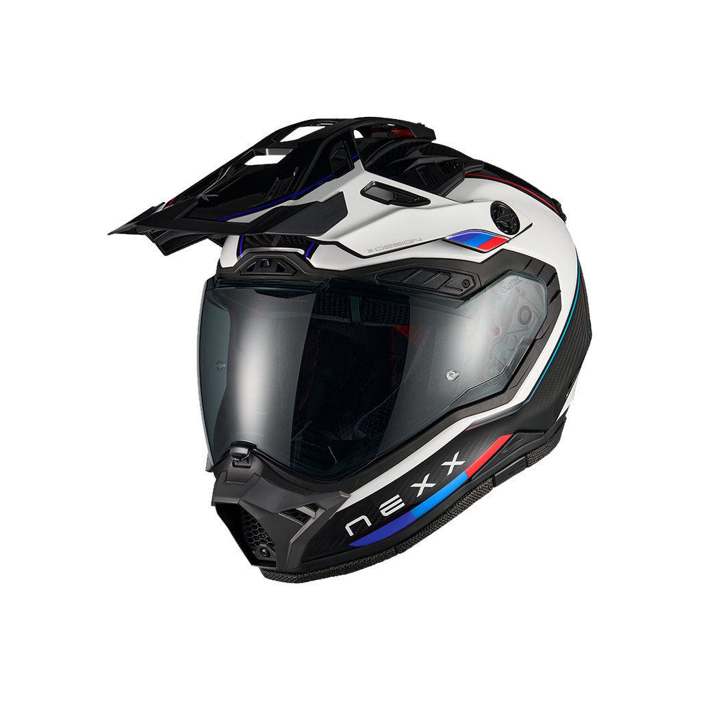 01XRL23524077, Мотошлем интеграл, NEXX, X.RALLY RAID BLUE / RED