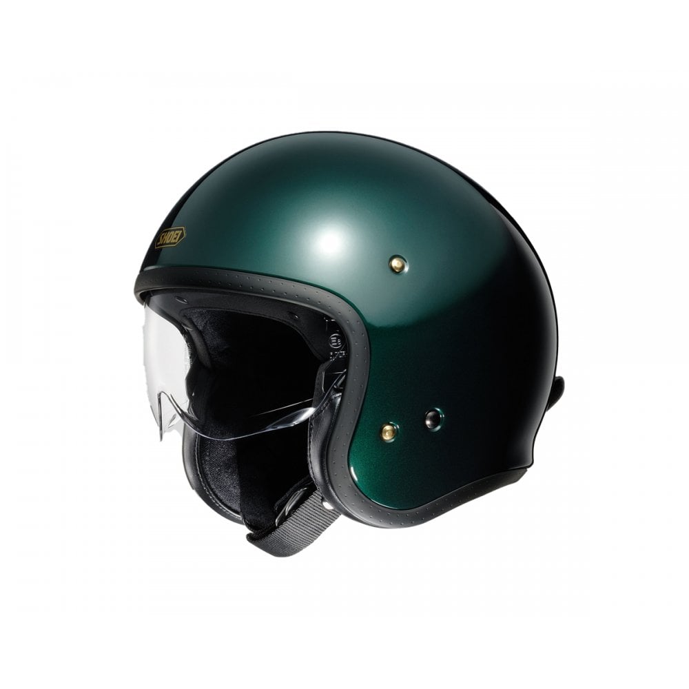 Открытый мотошлем SHOEI J.O. British Green