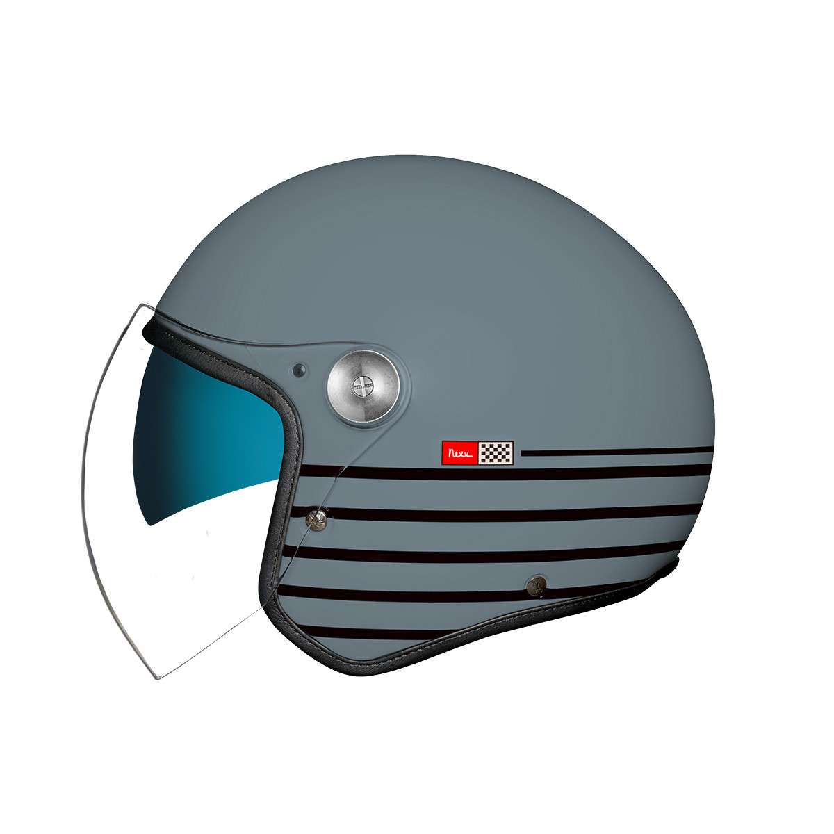 01G200236993300, Открытый мотошлем, NEXX, X.G20 DECK NARDO GREY