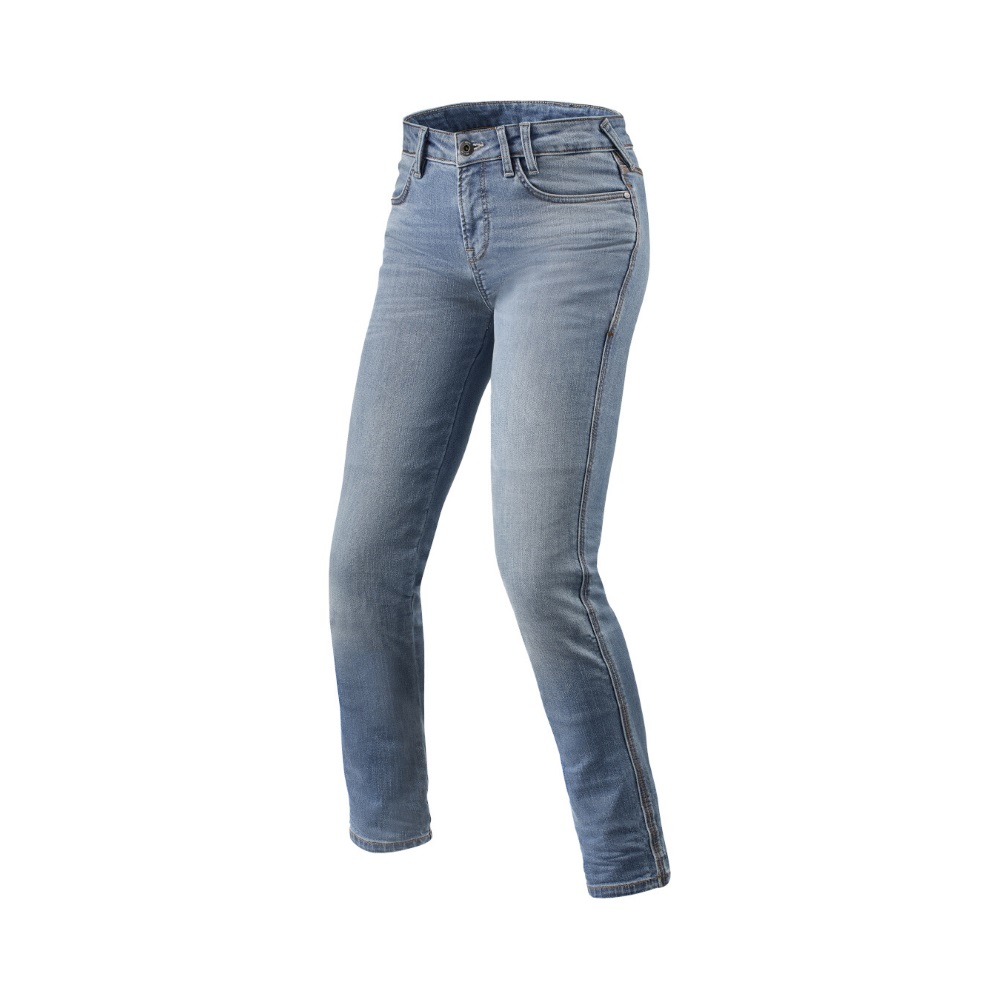 Мотоджинсы REVIT Shelby (Skinny Fit) Light Blue Used