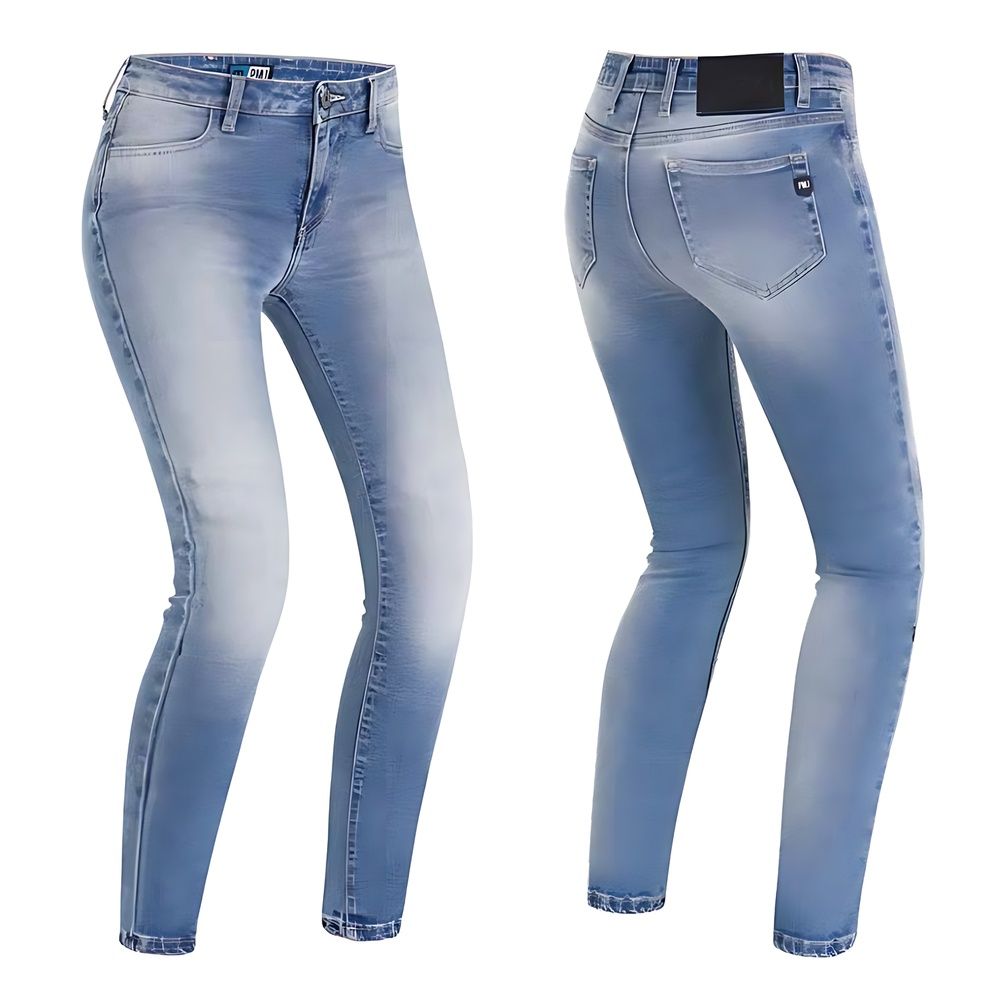 GINB24, Мотоджинсы, PROMO JEANS GINEVRA Blue, Женские