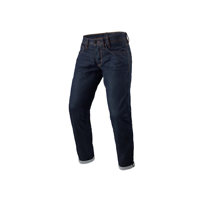 FPJ060, Мотоджинсы, REVIT Lewis Selvedge TF Dark Blue