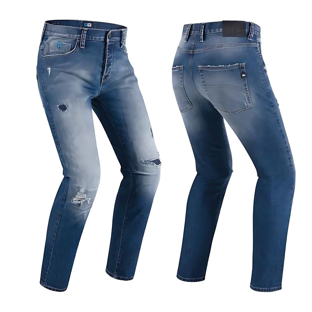 STRB20, Мотоджинсы, PROMO JEANS STREET, Мужские, Синий