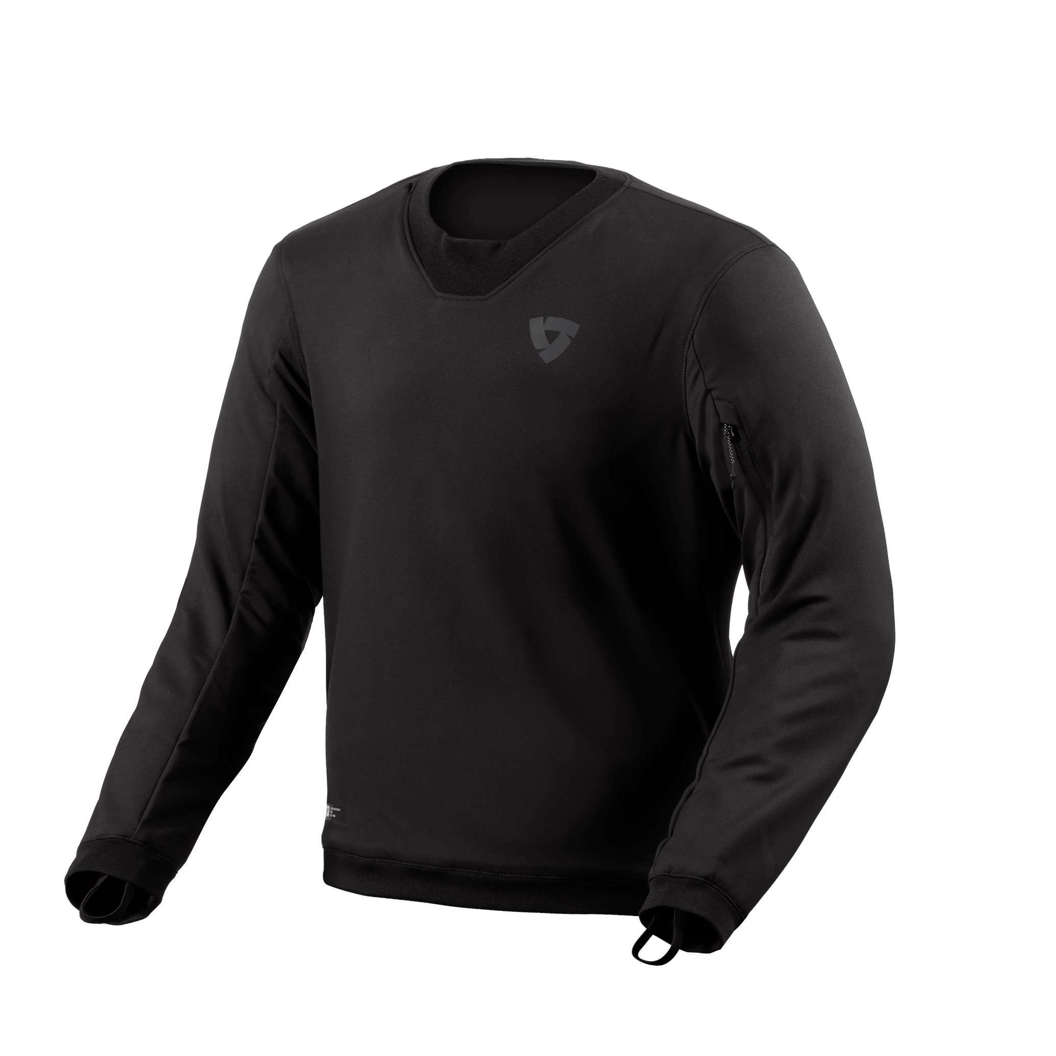 FJT355, Мото толстовка (Худи), REVIT Crux Black