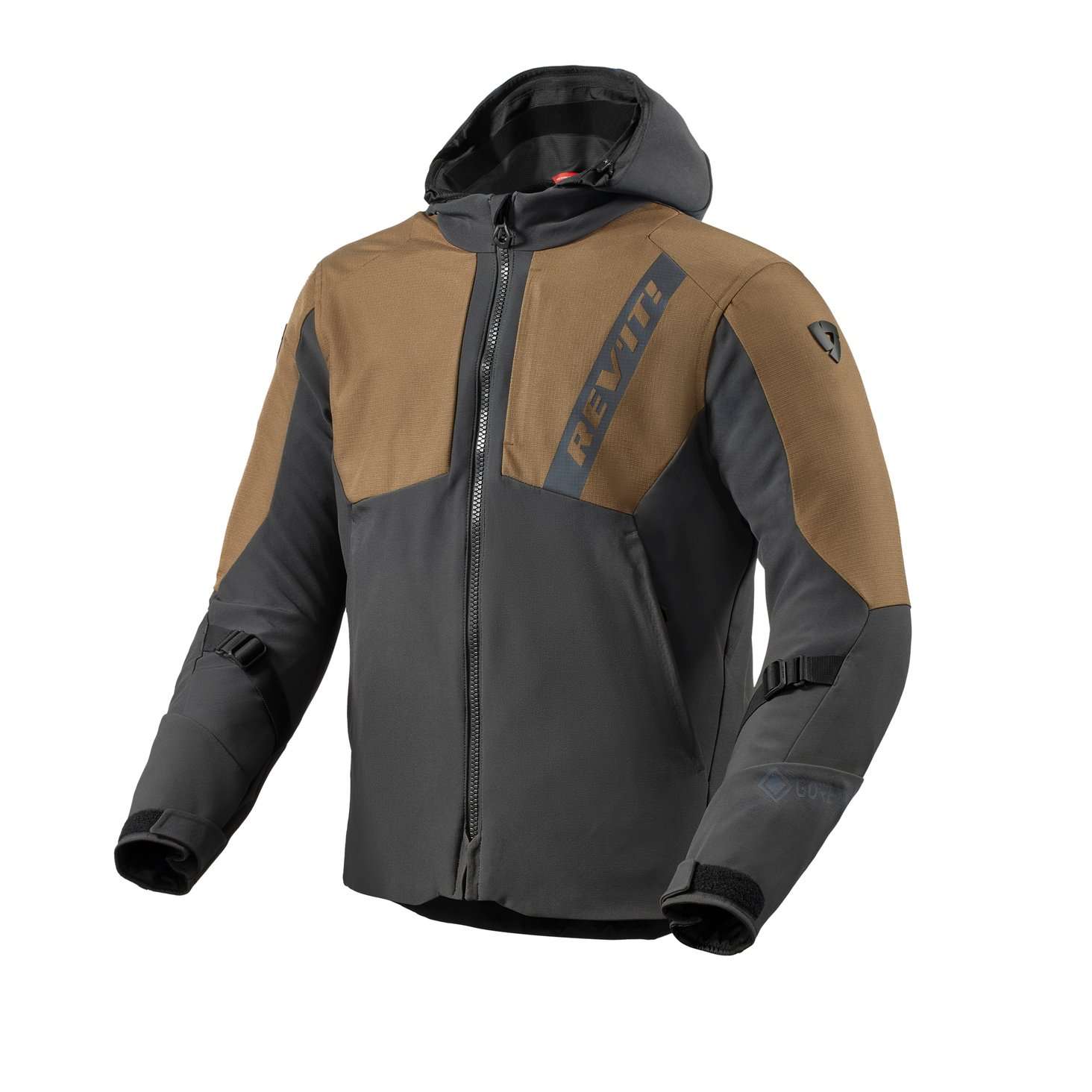 FJT391, Текстильная мотокуртка, REVIT Potential GTX Dark Brown Grey