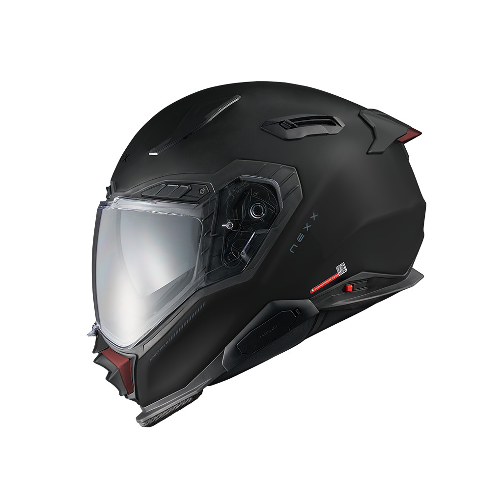 01XS30143701100, Мотошлем интеграл, NEXX, X.WST3 PLAIN BLACK MT