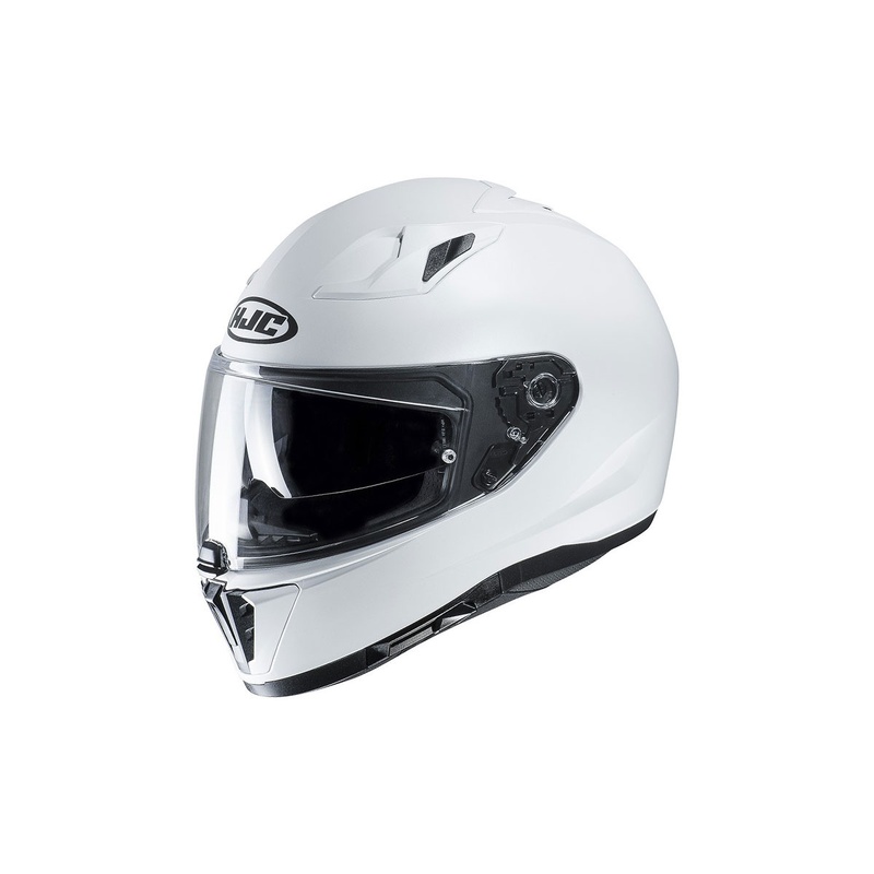 SFPW, Мотошлем интеграл, HJC, i70 SEMI FLAT PEARL WHITE