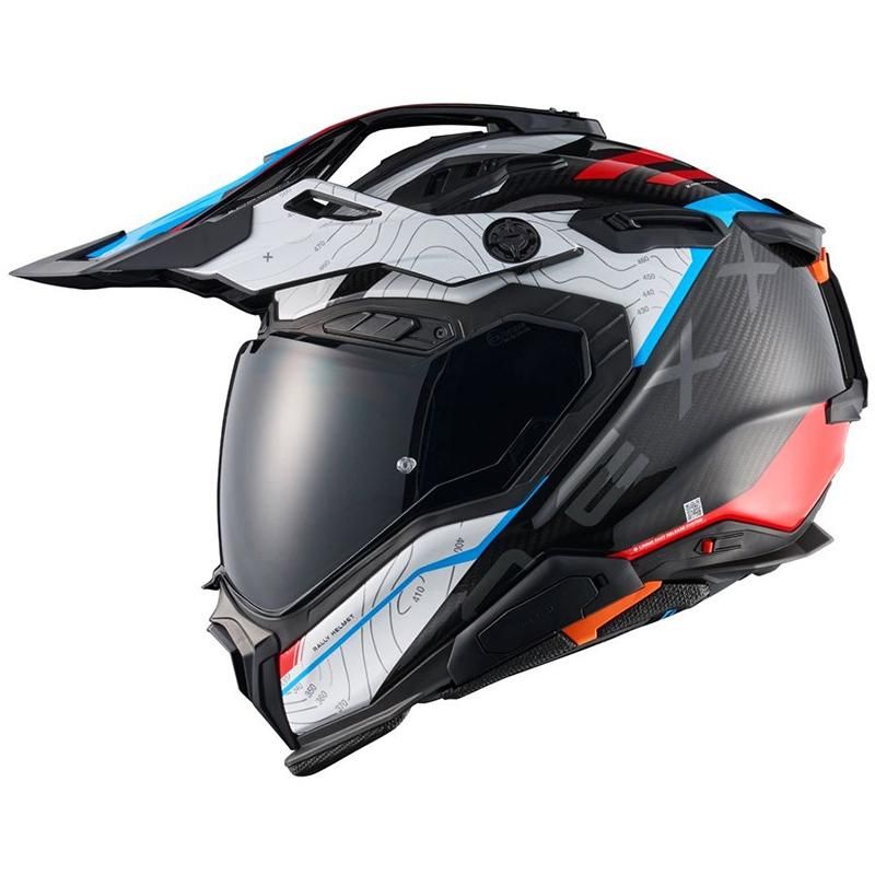 01XE3234870770, Мотошлем интеграл, NEXX, X.WED 3 FURKA RED BLUE
