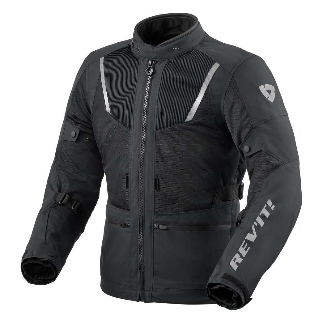FJT320, Текстильная мотокуртка, REVIT Levante 2 H2O Black