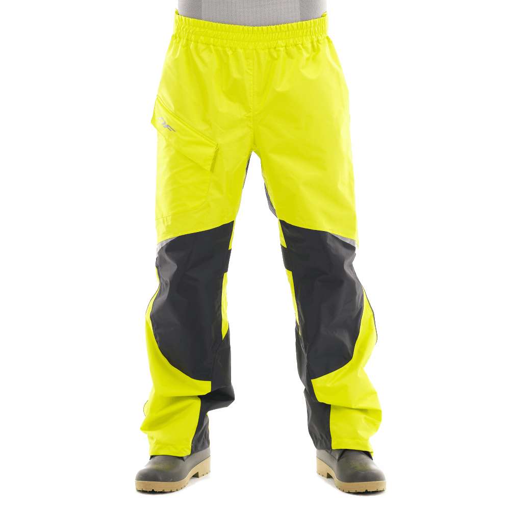 400123-19-530, Дождевые Штаны, Dragonfly EVO Yellow
